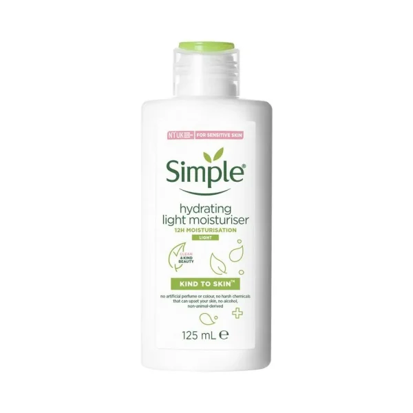 Simple-Kind-to-Skin-Hydrating-Light-Moisturiser-new-1-600x600-1.webp Simple Hydrating Light Moisturiser | Lightweight Daily Face Cream - Image 1
