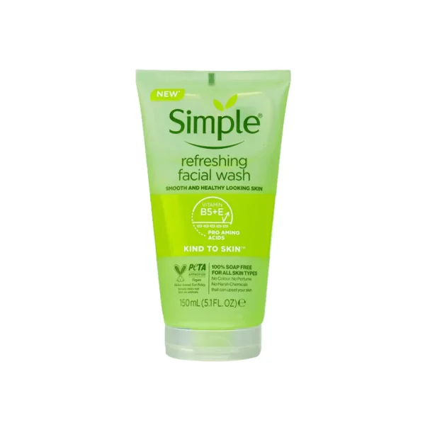 Simple-Kind-to-Skin-Refreshing-Face-Wash-Gel-150ml-2-600x600-1.webp Simple refreshing facewash - Image 1