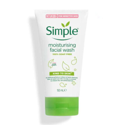 Simple moisturising facewash
