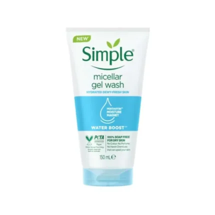 Simple miceller gel wash