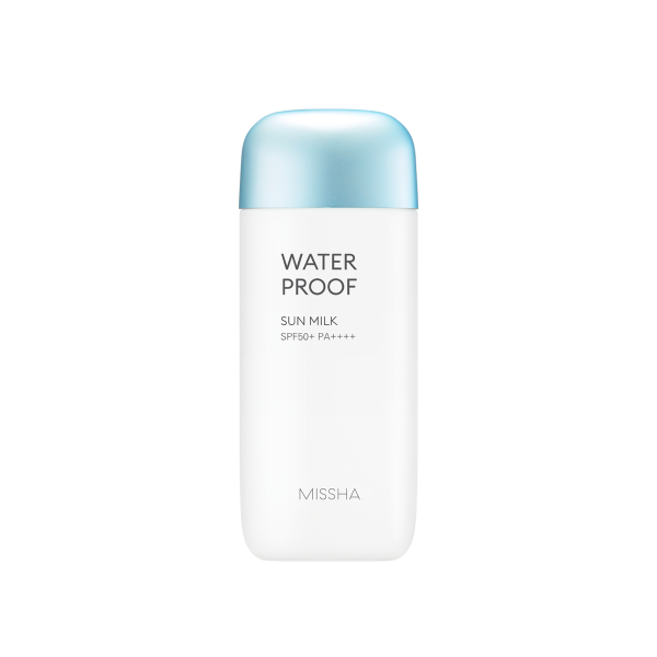 all-around-safe-block-waterproof-sun-milk-600x600-1.png MISSHA Waterproof Sun Cream SPF50+ PA+++ – Long-Lasting Sunscreen - Image 1