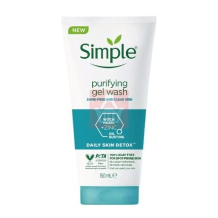 Simple purifying gel wash